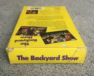 The Backyard Show - Barney the Dinosaur & Friends Rare VHS Tape Sing Along 5