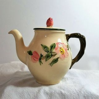 Franciscan Desert Rose Individual 2 Cup Coffee Pot Rare Made In Usa