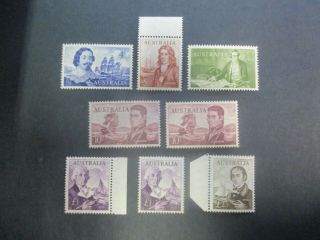 Pre Decimal Stamps: Navigators Set Both Papers Mnh - Rare (c136)