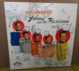 Big Sound Of Johnny And The Hurricanes Lp - Big Top 12 - 1302 - Rare Surf
