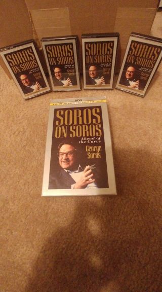 Rare Audiobook Soros On Soros: Ahead Of The Curve By George Soros On Cassette