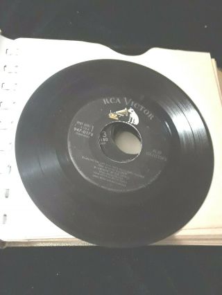 RCA/VICTOR RARE NUMBERED GLENN MILLER&ORCH LIM ED 30 EP FACES 45RPM VOL - 2 1954 4