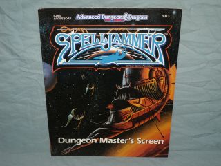 Ad&d 2nd Ed Spelljammer Accessory - Sjr3 Dungeon Master 