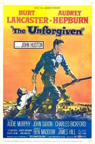 Rare 16mm Feature: The Unforgiven (burt Lancaster / Audrey Hepburn) John Huston