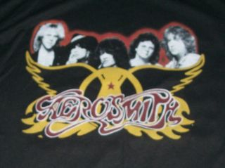 AWESOME AEROSMITH RARE DONE WITH MIRRORS TOUR SHIRT,  PLUS MORE 3
