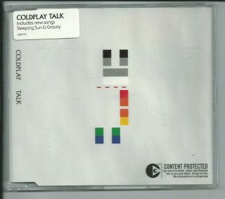 Coldplay Talk Rare Australian 3 Track Cd Single 2005