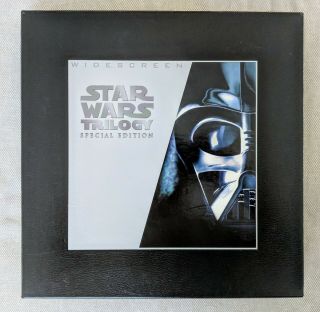 Star Wars Trilogy Special Edition Widescreen Dlc Laserdisc Boxset Rare Like