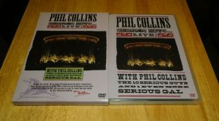 Phil Collins - Serious Hits.  Live (dvd,  2003,  2 - Disc Set) Rare Music Concert