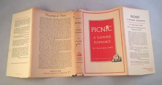 Picnic - William Inge - First/1st Fireside Theatre Book Club Edition - 1953 - Hc/DJ - RARE 5