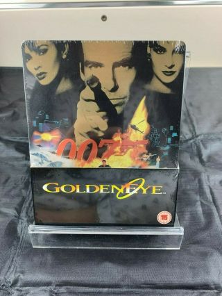 Goldeneye Blu - Ray Steelbook Play Exclusive Uk Rare,  New/sealed