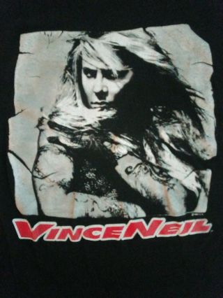 Vince Neil True Vintage 1993 Exposed Tour Shirt Rare Not A Reprint Motley