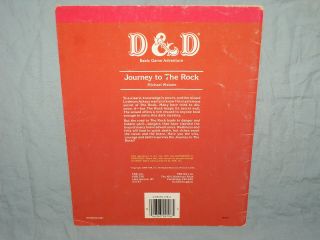 D&D 1st Edition Module - B8 JOURNEY TO THE ROCK (FROM 1984 - RARE and VG -) 3