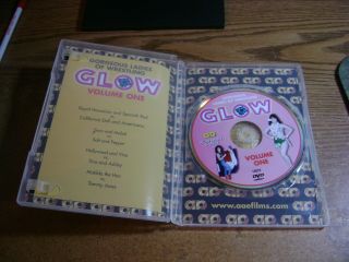 GLOW VOLUME ONE DVD RARE GORGEOUS LADIES OF WRESTLING INTERNATIONAL WOMEN ' S 3