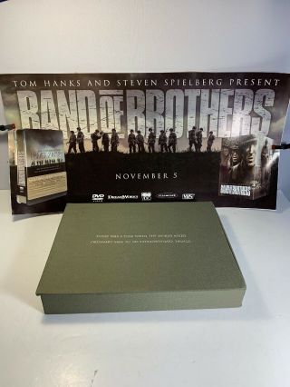 Band Of Brothers Hbo Announce Kit Ww2 101st Airborne Promo Package Poster Rare