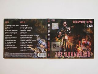 JOE BONAMASSA Greatest Hits 2 CD Very Rare Russian Import Digi Pak 5