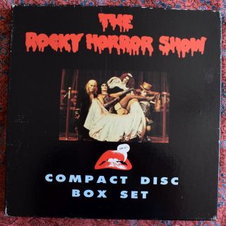 The Rocky Horror Show 4 Cd Box Set Pacific Rhbxcd1 Very Rare Version
