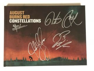 August Burns Red Autographed Signed Rare Constellations Book Exact Signing Proof