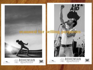 BOHEMIAN RHAPSODY Movie rare PRESS PHOTO SET 30 B&W Stills Freddy Mercury QUEEN 3