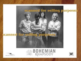 BOHEMIAN RHAPSODY Movie rare PRESS PHOTO SET 30 B&W Stills Freddy Mercury QUEEN 8