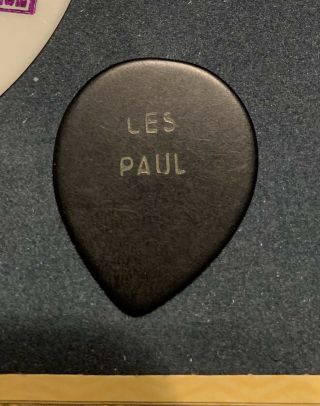 Les Paul Guitar Pick Very Rare Made In 1960s