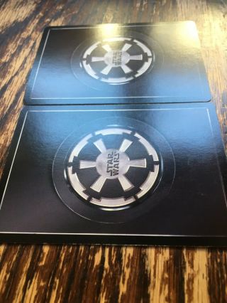 Star Wars CCG Dagobah 2 Cards Captain Needa And His SD Avenger Rare 4