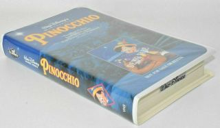 Walt Disney Black Diamond Classics Pinocchio VHS DEMO TAPE Rare 1993 Release 3