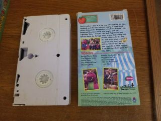 Rare Vintage Barney ' s Exercise Circus Single VHS 2