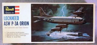 Revell Approx 1/115 Lockheed Asw P - 3a Orion Rare Vintage Plastic Model Kit