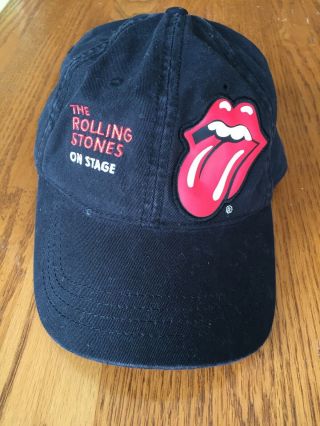 Rare Rolling Stones “on Stage” 2005 Tour Hat (adjustable)