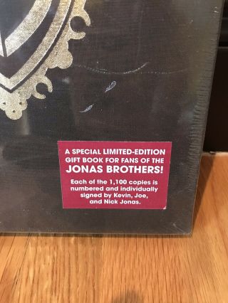 AUTOGRAPHED JONAS BROTHERS: Burning Up - Rare Limited Ed. ,  And 2