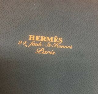 Rare Hermés Paris Earring Necklace Box - Stunning Gift Quality 5