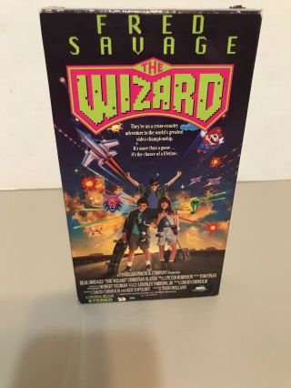 The Wizard (vhs,  1990,  Movie) Nintendo Related With Fred Savage Rare Find