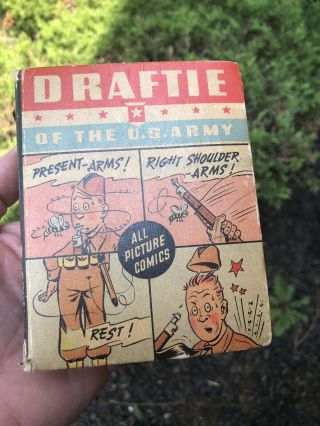 Rare 1940 1941 1943 Draftie Of The U.  S.  Army Better Little Books Wwii
