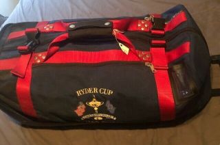 Gift Rare Ryder Cup - Team Only - Rolling Duffle Bag Oakland Hills 2004