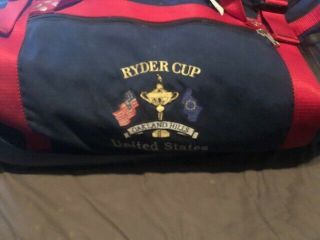 Gift Rare RYDER CUP - TEAM ONLY - ROLLING DUFFLE BAG Oakland Hills 2004 3