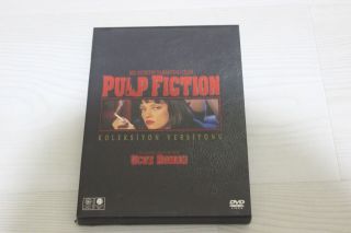 Tarantino Pulp Fiction Collector Edition Turkish Rare Hard To Find Dvd