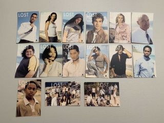 Lost Tv Show Rare Season One Official Abc Postcards 2004