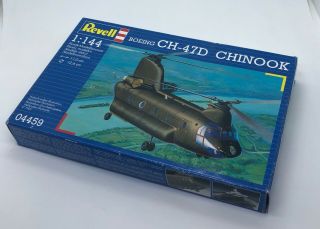 1/144 Revell Boeing Ch - 47d Chinook Helicopter - Very Rare & Kit 04459