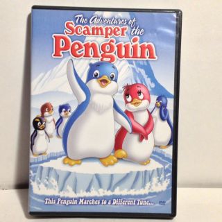 Adventures Of Scamper The Penguin (dvd) Rare - Great,  Fast