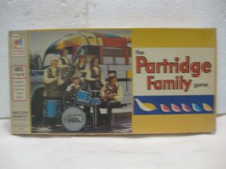 Very Rare Vintage Partridge Family Board Game From Milton Bradley 1971 Gm342