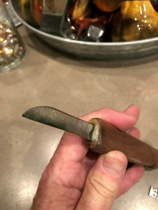 Rare Everett Cutsinger Wood Carving Knife - Made from a Straight Razor 5