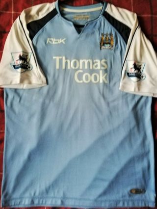 Manchester City Stephen Ireland Rare Player Spec Shirt Adult Large