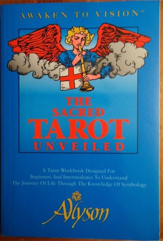 The Sacred Tarot Unveiled By Allyson Pb 1994 Rare Vg,  Freeshipping