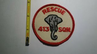 Extremely Rare Royal Air Force 413th Rescue Squadron Patch.