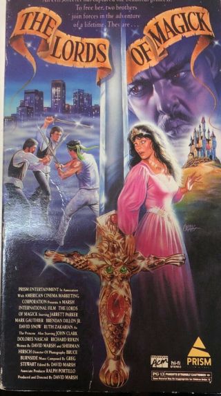 The Lords Of Magick (vhs,  1989) Rare Prism Ent.