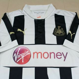 Newcastle United 2012 2013 Limited Edition Shirt Rare Members Club (l)