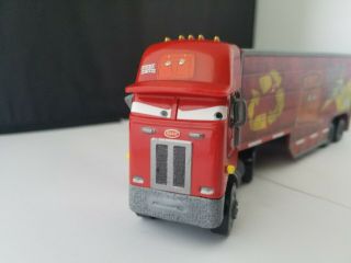 RARE Disney Pixar Cars Diecast Rare Jerry Recycled Batteries Hauler Semi Truck 2