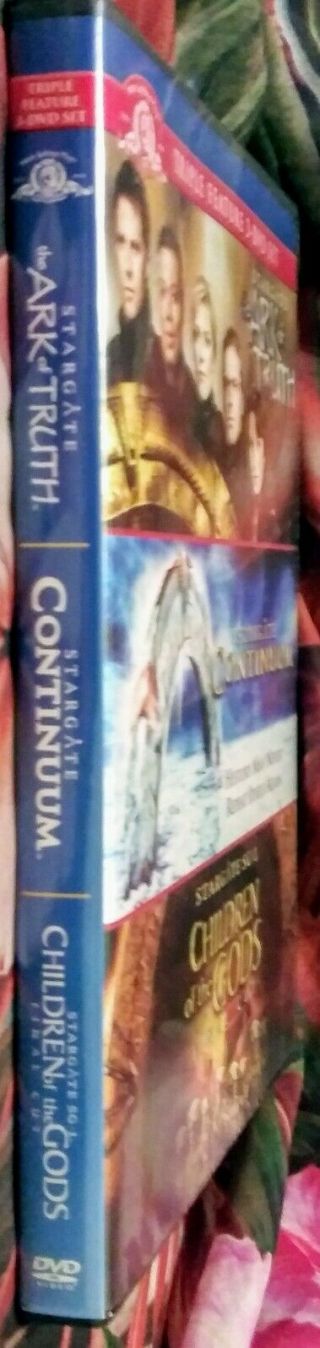 STARGATE: THE ARK OF TRUTH/CONTINUUM/CHILDREN OF THE GODS (DVD,  2009) OOP - VERY RARE 3