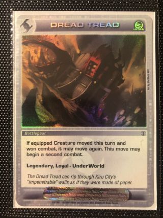 Chaotic Card Ultra Rare Dread Tread