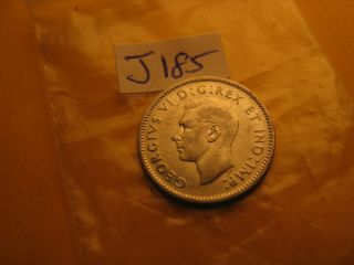 Canada 1947 10 Cent Rare Silver Coin Idj185.